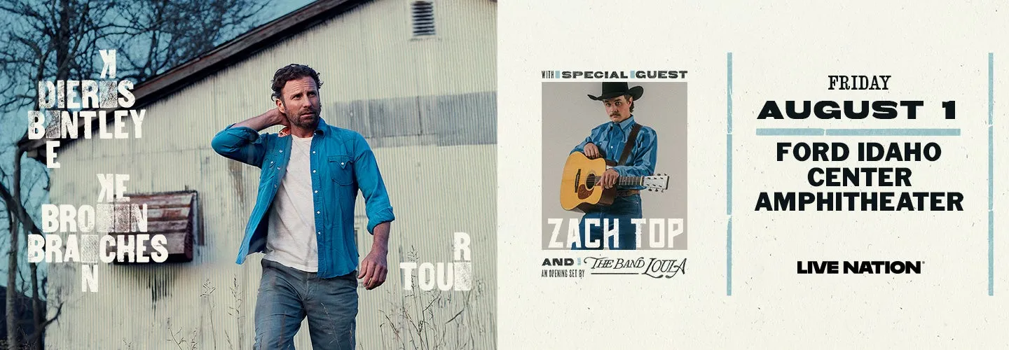 Dierks Bentley, Zach Top &amp; The Band Loula