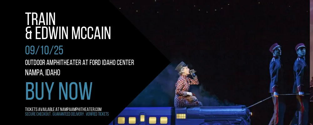 Train & Edwin McCain at Outdoor Amphitheater At Ford Idaho Center