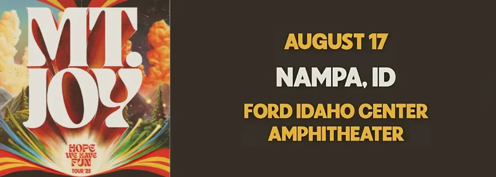 Mt. Joy at Outdoor Amphitheater At Ford Idaho Center